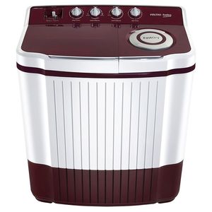 Voltas Beko 7.5 Kg Top Loading Semi-Automatic Washing Machine, Beko WTT75BRTPRMDZ, Burgundy