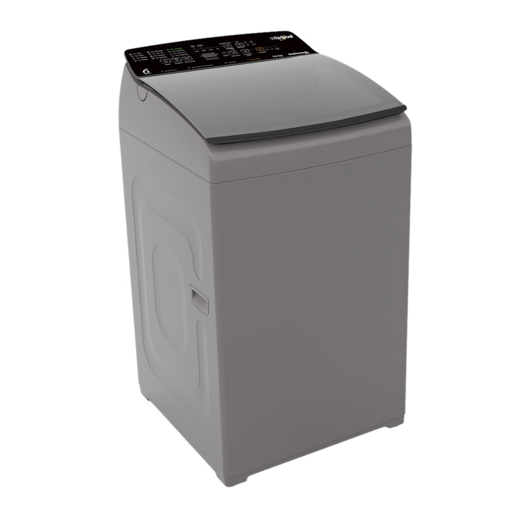 Buy Whirlpool  Kg Fully-Automatic Top Loading Washing Machine with  In-Built Heater (STAINWASH PRO H , Grey, percent Germs and Allergen  Free Wash ) at Reliance Digital