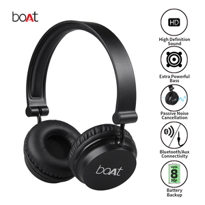 Buy Boat Rockerz 610 Wireless Bluetooth Headphone With Soft Ear Cushion Black At Reliance Digital