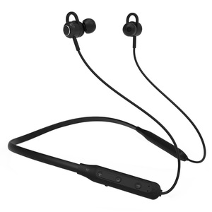 pTron Bassstrings 2A Deep Bass Wireless Bluetooth 5.0 Neckband Earphone with 12Hrs Playtime (Black)
