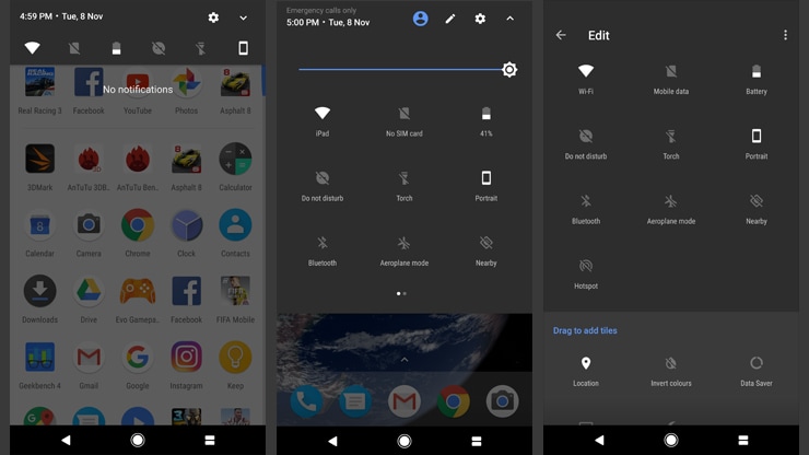 Google Pixel XL_notification drawer