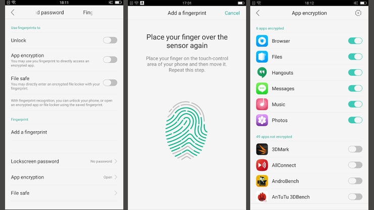 Oppo F1 Plus_fingerprint scanner2