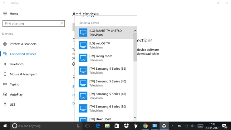 Connecting Laptop To The Tv With Just A, How To Mirror Windows Laptop Tv