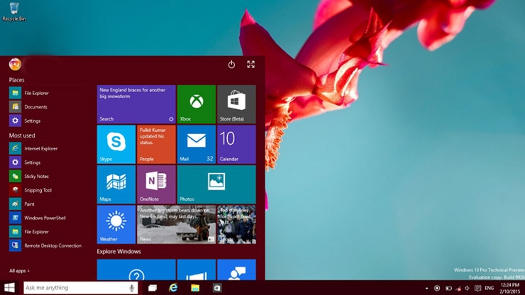 Hands-on with the Windows 10 Technical Preview | | Resource Centre by ...