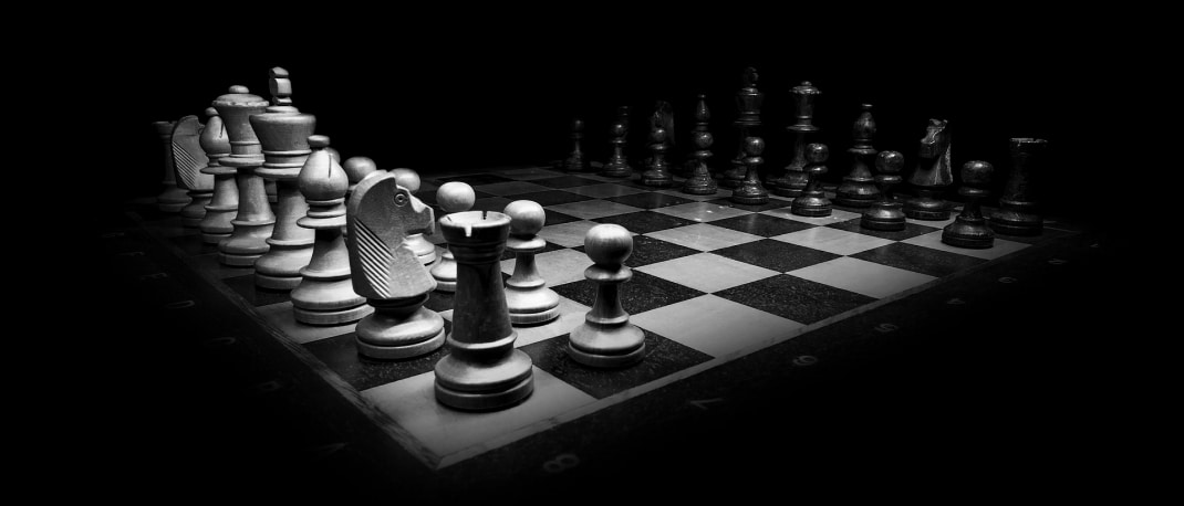 Chess Background. Play Chess Online. Playing Chess with Laptop